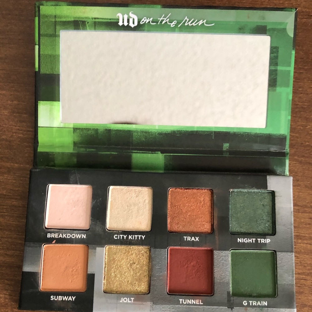 Urban decay mini eyeshadow palette G train
